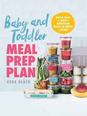 Baby and Toddler Meal Prep Plan - ebook